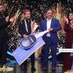 पवनदीप राजन वने इन्डियन आइडल सिजन १२ को विजेता 