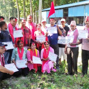 नेकपा (एमाले) अर्जुनधारा–११ को सपथ ग्रहण तथा पदहस्तान्तरण कार्यक्रम