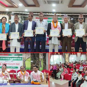 पतालगंगा साकोसको अध्यक्षमा पुनः गिरी, पत्रकार खम्बुसहित ८ जना सम्मानीत (भिडियोसहित) 