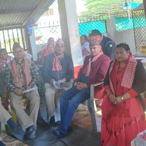 श्री लक्ष्मीनारायण मन्दिर अर्जुनधारा–५ को अध्यक्षमा खड्का 