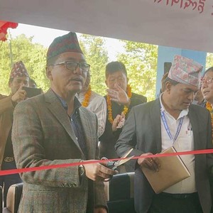 हल्दीबारीमा पशु उपचार अस्पताल भवन उद्घाटन 