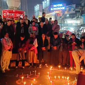 यसरी मनाए तीन पालिकाले मुक्तिचोकमा जनयुद्ध दिवस 