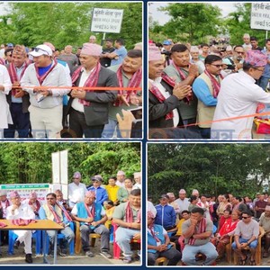 हल्दीबारीको भुतेनी खोलाको उद्घाटनसँगै स्थानीय हर्षित (भिडियोसहित) 