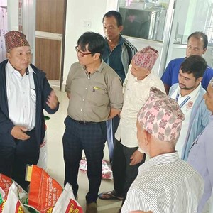हल्दीबारीद्धारा कृषकलाई उन्नत जातको धानको बिउ बितरण शुरु 