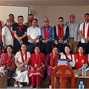 कनकाई र थाक्रेका जनप्रतिनिधि र कर्मचारीबीच अन्तरक्रिया  