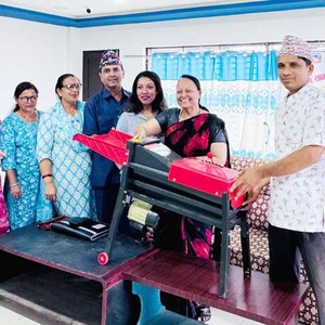 बिर्तामोडका किसानलाई विभिन्न प्रकारका मेसिन वितरण