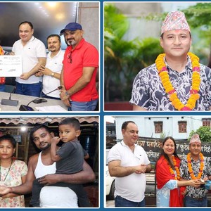 भट्टराईले बिभिन्न सामाजिक कार्य गरेर मनाए जन्मोत्सव 