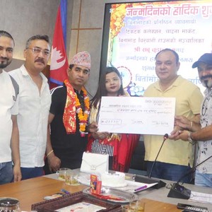 ब्यवसायी राहत कोषमा आर्थिक सहयोग गरेर मनाइन् सबुले जन्मदिन 