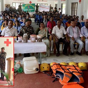  झापाका ४ पालिकाका हजार जनालाई विपद् सम्बन्धी  अभ्यास