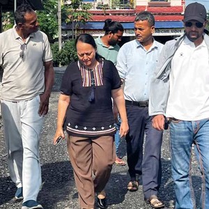 बिर्तामोडमा २७० मिटर सडक कालोपत्रे सम्पन्न