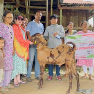 सहारा नेपाल साकोस अन्तरगत मंगलबारे सेवा केन्द्रमार्फत बीउ बोका बितरण 
