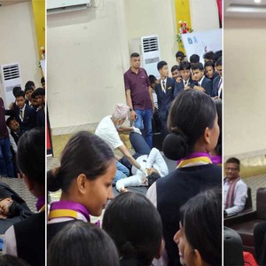 आदर्श स्कुल अफ म्यानेजमेन्ट,बिर्तामोडका विद्यार्थी लाई प्राथमिक उपचारको अभिमुखीकरण तथा दुर्घटना बिमा