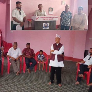  सहारा नेपाल सकोस मंगलबारे सेवा केन्द्रद्धारा मन्दिरलाई पोडियम वितरणसँगै  वितिय विवरण सार्वजनिक        