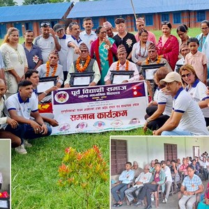 गुरु पुर्णिमामा महेन्द्र माबिको पूर्व बिद्यार्थी समाजले गर्यो ४ जना गुरुसहित ६ जनालाई सम्मान (भिडियोसहित) 