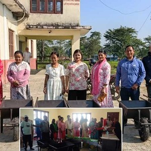 हल्दीवारी–३ द्धारा  ५० प्रतिशत लागत साझेदारीमा कृषि उपकरण वितरण