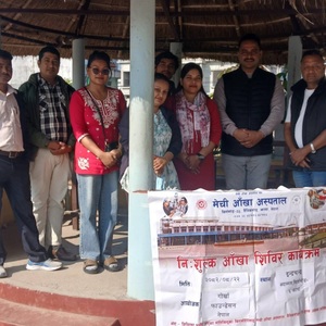 गोर्खा फाउण्डेशनको नि:शुल्क आँखा शिविर  सम्पन्न