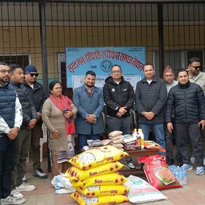 इक्यान झापाद्धारा स्थापना दिवसमा सुस्त मनस्थिति सरोकार समाज नेपालमा खाद्यन्नसहित नगद सहयोग 