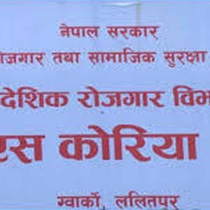 नेपाली टोली कोरिया रोजगार समस्या समाधानका लागि जाँदै