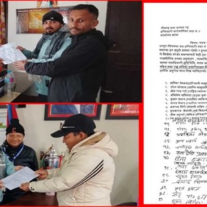 अधिकारी चोकमा दुर्घटनाविरुद्ध नागरिकको ऐक्यबद्ध 