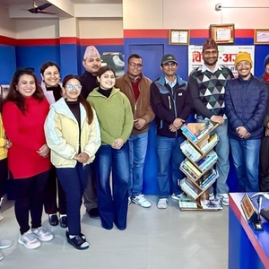 पठन संस्कृति वर्ष २०२६ सफल बनाउन विराट-अर्जुनमा मिनी लाइब्रेरी पठन संस्कृति वर्ष २०२६ सफल बनाउन विराट-अर्जुनमा मिनी लाइब्रेरी