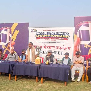 भद्रपुरमा माघ २१ गतेदेखि इण्डो नेपाल टि–२० च्याम्पियनसीप हुँदै, प्रतियोगिताकोे सम्पूर्ण तयारी पूरा