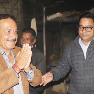 झापा क्षेत्र नं. ३ का कांग्रेस उम्मेद्वार घिमिरे घरदैलो अभियानमा झापा क्षेत्र नं. ३ का कांग्रेस उम्मेद्वार घिमिरे घरदैलो अभियानमा