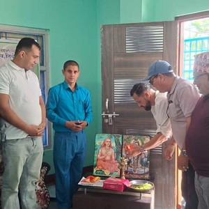 दशनामीले बिर्तामोडमा मनाए कुलगुरु शंकराचार्यको जन्मजयन्ती 