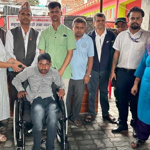 बिर्तामोड नगरका अपाङ्गता भएका व्यक्तिलाई सहायक सामग्री तथा व्यावसायिक प्रविधि प्रदान बिर्तामोड नगरका अपाङ्गता भएका व्यक्तिलाई सहायक सामग्री तथा व्यावसायिक प्रविधि प्रदान