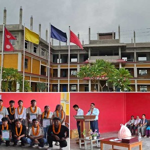 ग्यालेक्सी स्कुल भद्रपुरद्वारा एसइइमा उत्तीर्ण बिद्यार्थीलाई सम्मान