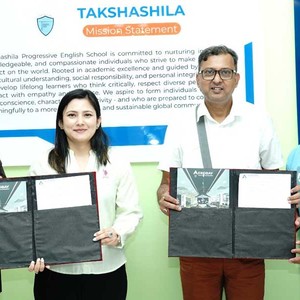 तक्षशिला स्कुल र टेक जायन्ट एअरोस्पेस बीच समझदारीपत्र (MOU) मा हस्ताक्षर