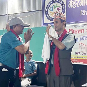 झापामा प्रथम मेयर कप ब्याडमिन्टन प्रतियोगिता सुरु