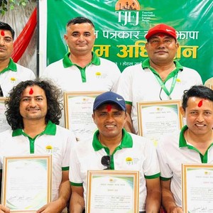 पर्यटन पत्रकार मञ्च झापाको नयाँ नेतृत्व चयन, अध्यक्षमा पाण्डे  