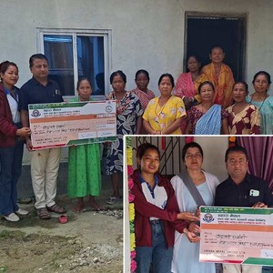  सहारा नेपाल साकोस सेवाकेन्द्र घैलाडुब्वाद्धारा ३ लाख २० हजार ऋण मिनाहा 