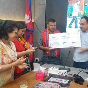 व्यवसायी सदस्य राहतकोषमा युवराज निरौलाको तेस्रो पटक सहयोग
