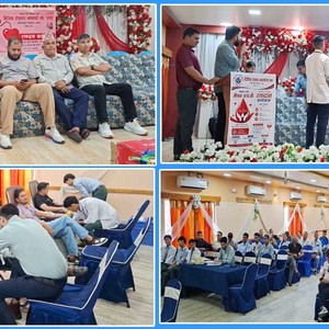 स्थापना दिवसमा वैदेशिक रोजगार व्यवसायी संघ झापाद्धारा रक्तदान कार्यक्रम, ६४ पिन्ट रगत संकलन स्थापना दिवसमा वैदेशिक रोजगार व्यवसायी संघ झापाद्धारा रक्तदान कार्यक्रम, ६४ पिन्ट रगत संकलन
