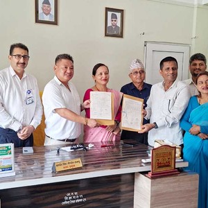 अर्जुनधारावासीलाई निःशुल्क रगत उपलब्ध गराउन सम्झौता अर्जुनधारावासीलाई निःशुल्क रगत उपलब्ध गराउन सम्झौता