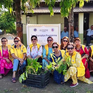 संयुक्त वृक्षारोपण कार्यक्रम सम्पन्न
