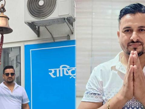  व्यवसायी डिलीराम न्यौपाने बिर्तामोडको मेयरको दौडमा 