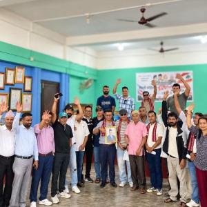 कांग्रेस इतर समूहको बिर्तामोड नगर सभापतिमा मनोज घिमिरे