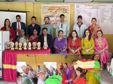 सहयोगी मनहरु नेपालले गर्यो जेष्ठ नागरिक सम्मान